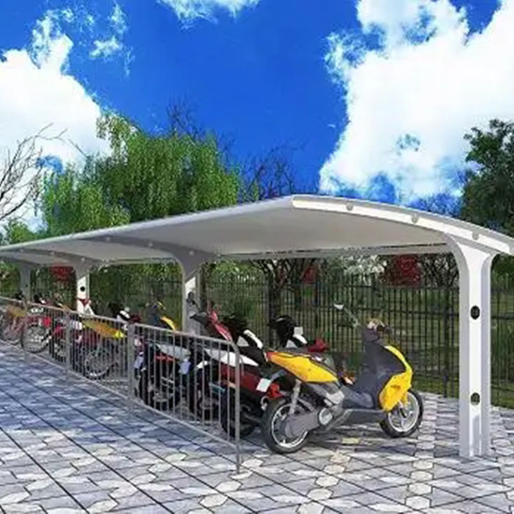 和政县膜结构电动车棚